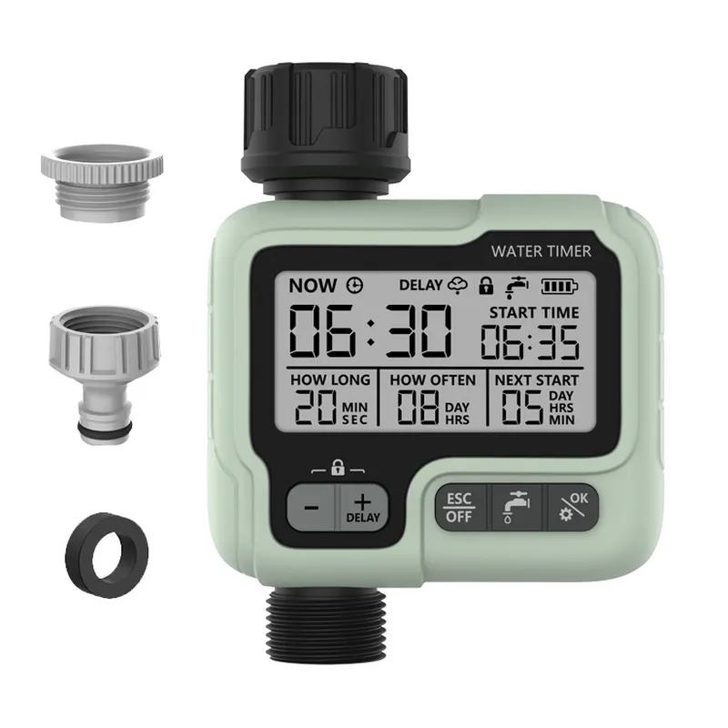 Smart Garden Watering System - อุปกรณ์รดน้ำอัตโนมัติ ระบบชลประทานสวน ตัวควบคุมเวลาอัจฉริยะสำหรับต้นไม้และดอกไม้บนระเบียงบ้าน ชุดระบบน้ำหยดและสเปรย์