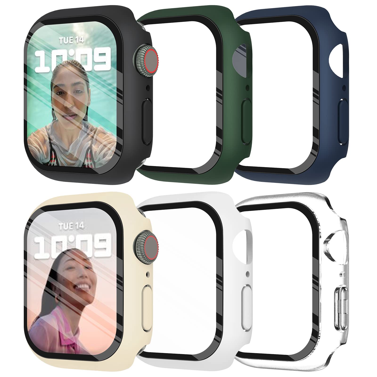 Smart Garden 9 - กระจกนิรภัย + ฝาครอบสําหรับ Apple Watch 9