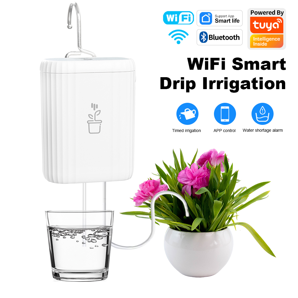 Smart Garden Tools - ระบบให้น้ำหยดอัตโนมัติแบบสมาร์ท WiFi สำหรับสวน ต้นไม้ ดอกไม้ พร้อมหัวฉีดน้ำ