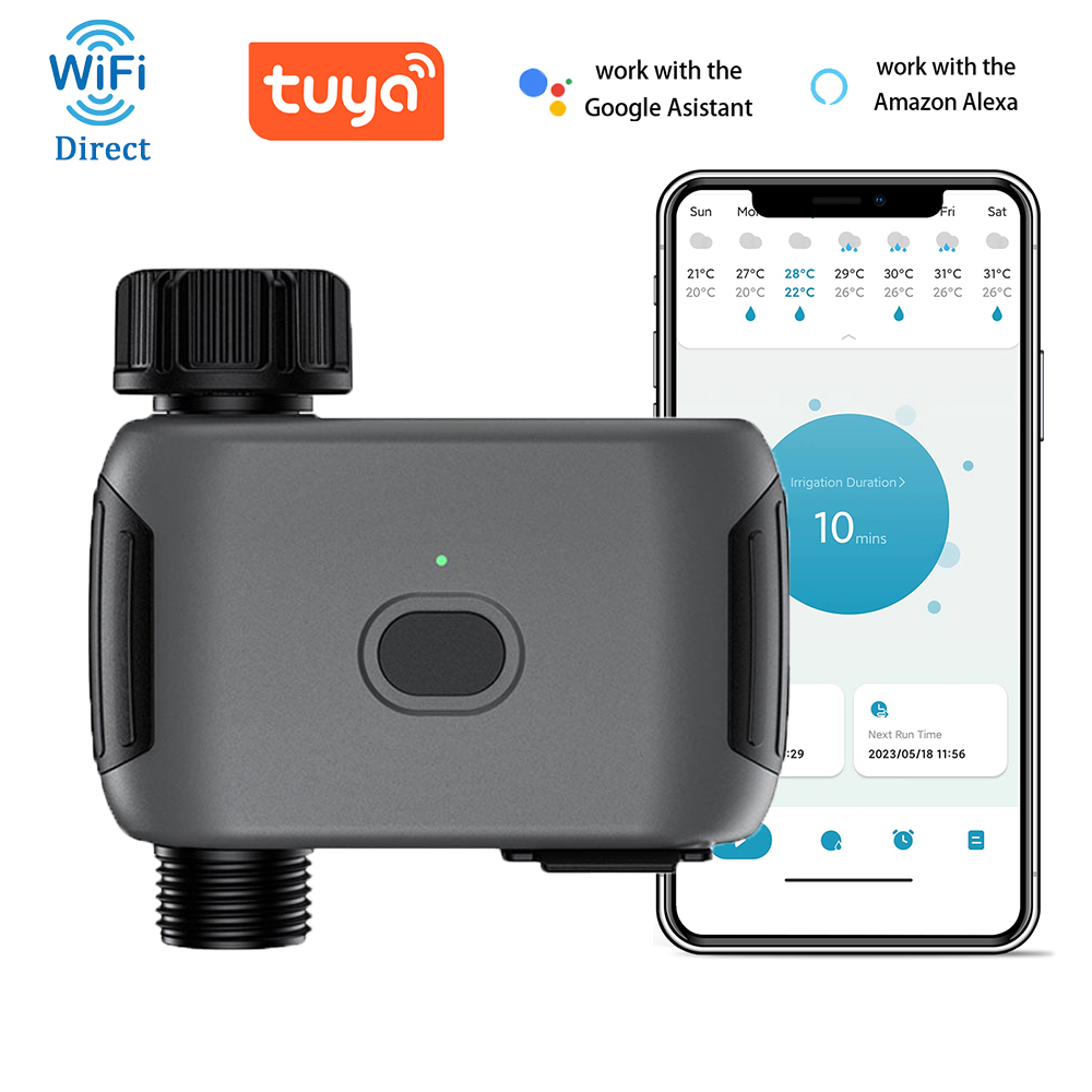 Smart Garden Tools - ตัวตั้งเวลาสปริงเกลอร์อัตโนมัติ Insoma Wifi ระบบชลประทานอัตโนมัติ ควบคุมระยะไกล ตัวตั้งเวลาให้น้ำอัจฉริยะสำหรับสวน