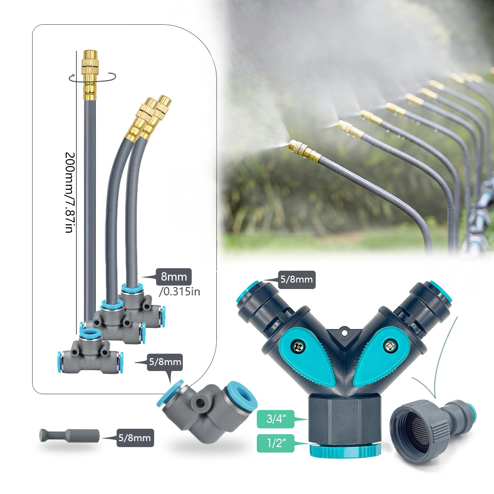 สายยางยืดหยุ่น 5/8 มม. 360 องศ - Smart Garden Hose บทวิจารณ์และราคา