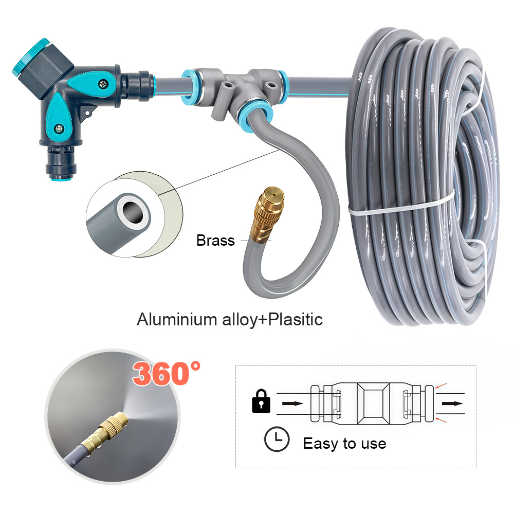สายยางยืดหยุ่น 5/8 มม. 360 องศ - Smart Garden Hose บทวิจารณ์และราคา