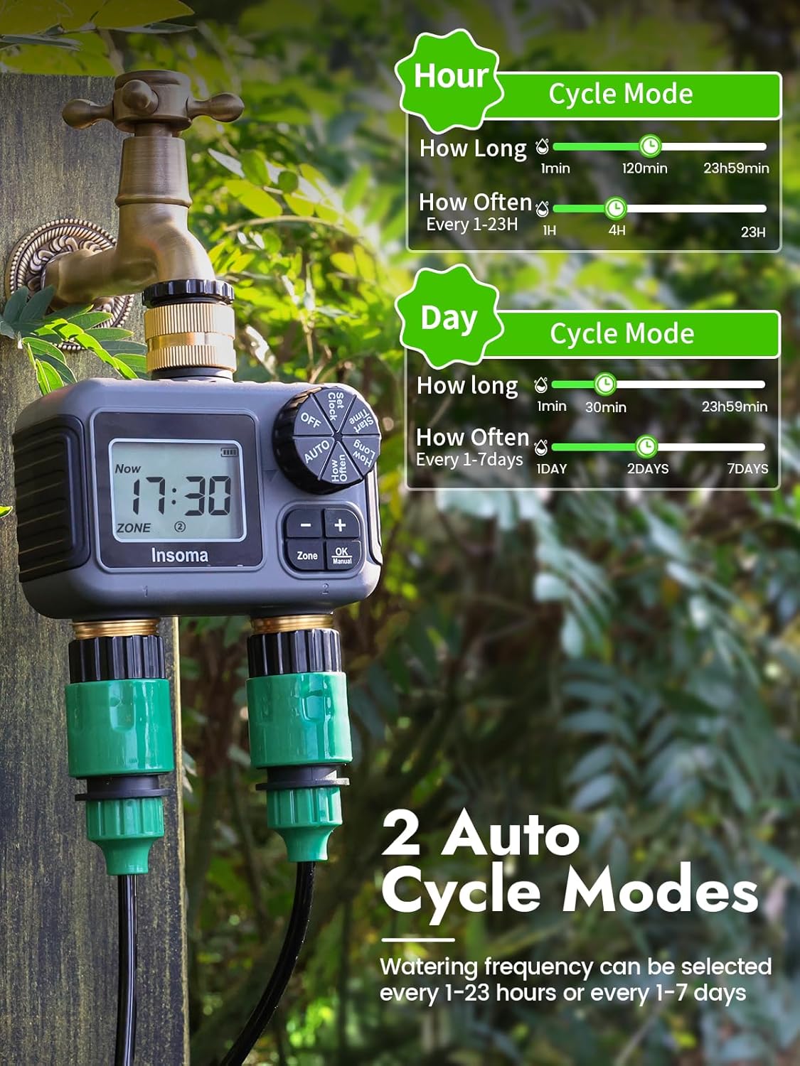 Insoma สมาร์ทระบบรดน้ําชลประทา - Smart Garden Keeper บทวิจารณ์และราคา