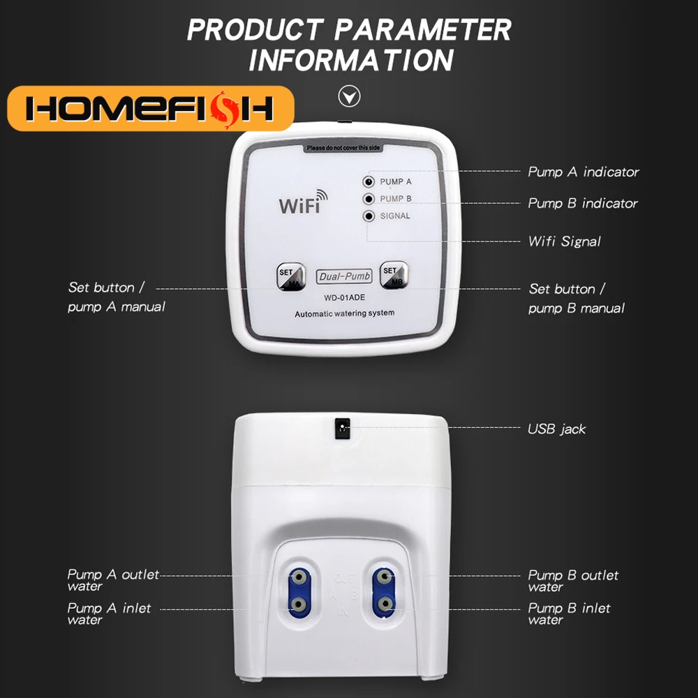 อุปกรณ์รดน้ำอัจฉริยะ WIFI ปั๊ม - Smart Garden Keeper บทวิจารณ์และราคา