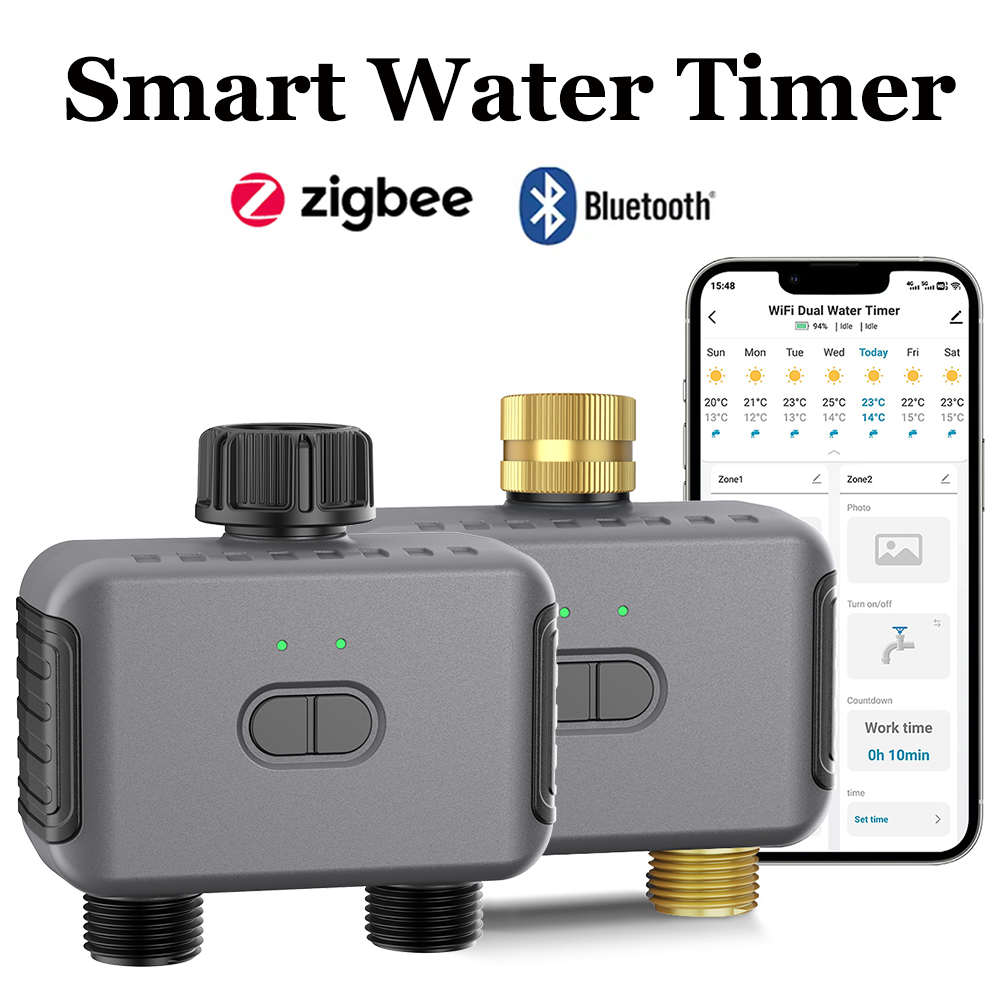 Tuyaสมาร์ทจับเวลาน้ําZigbee/BT - Smart Garden Watering System บทวิจารณ์และราคา