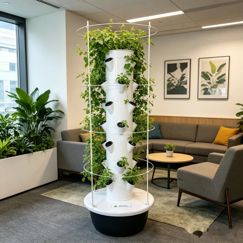 เครื่องปลูกผักแบบแอโรโปนิกส์ 9 - Vertical Planter Tower บทวิจารณ์และราคา