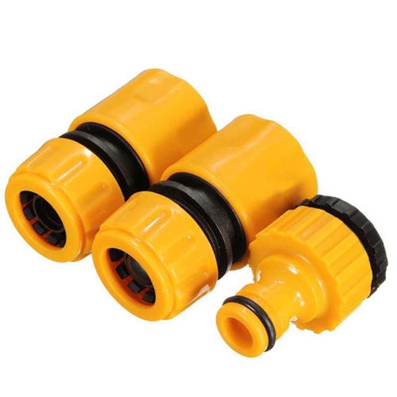 3ชิ้นอะแดปเตอร์เชื่อมต่อน้ำอย่ - Smart Garden Hose บทวิจารณ์และราคา