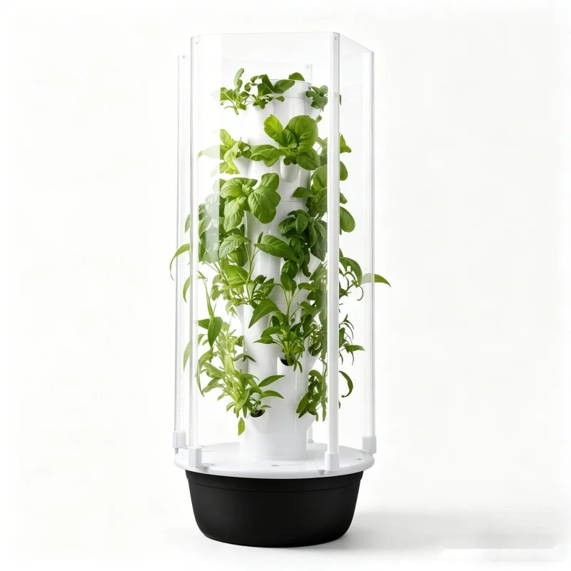 หอปลูกผักแนวตั้งแบบไฮโดรโปนิกส - Vertical Planter Tower บทวิจารณ์และราคา