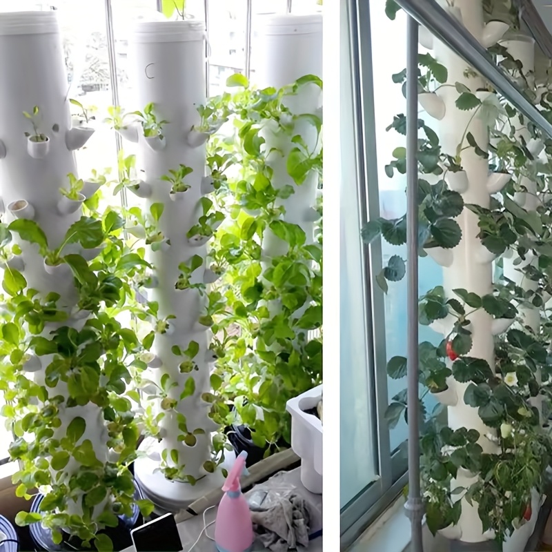 10 ชุด DIY Hydroponic หม้อสําห - Vertical Planter Tower บทวิจารณ์และราคา