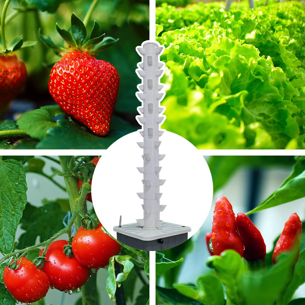 หอปลูกพืชแนวตั้งแบบไฮโดรโปนิกส - Vertical Planter Tower บทวิจารณ์และราคา