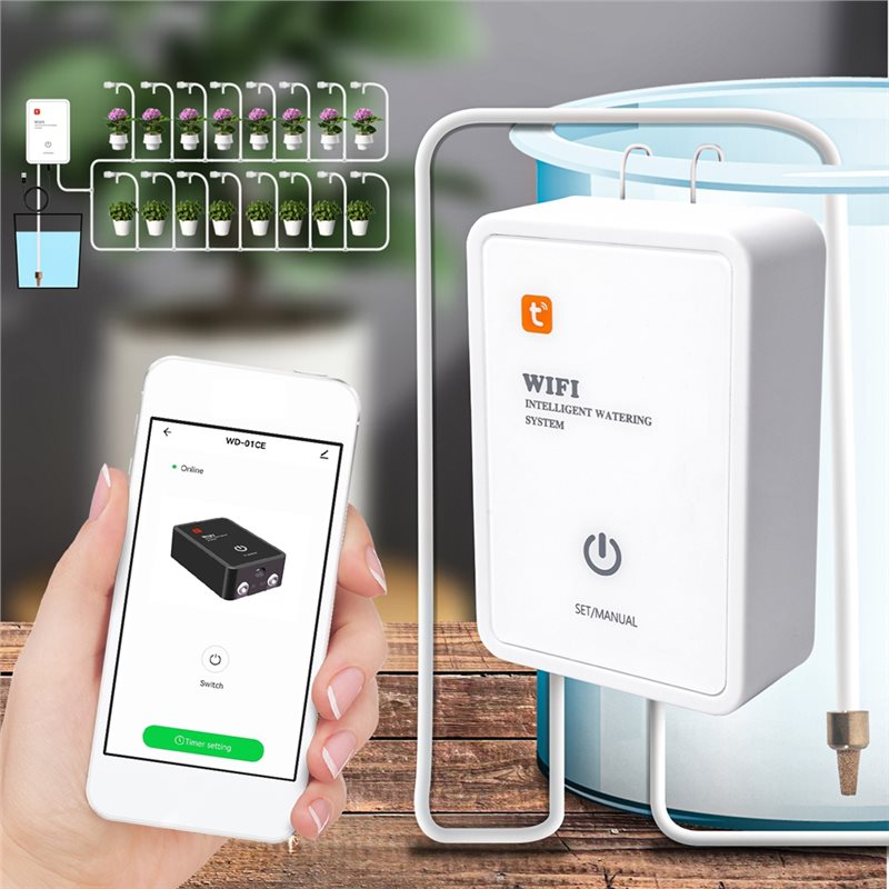 อุปกรณ์ควบคุมการรดน้ำสวนอัจฉริ - Smart Garden Watering System บทวิจารณ์และราคา