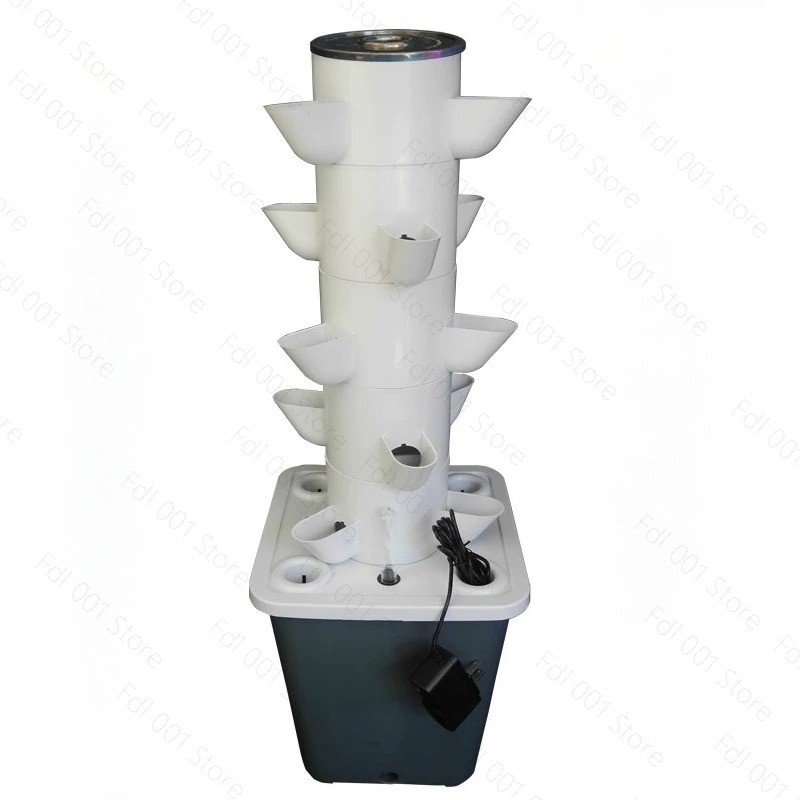 ระบบปลูกผักไฮโดรโปนิกส์แบบแนวต - Vertical Planter Tower บทวิจารณ์และราคา
