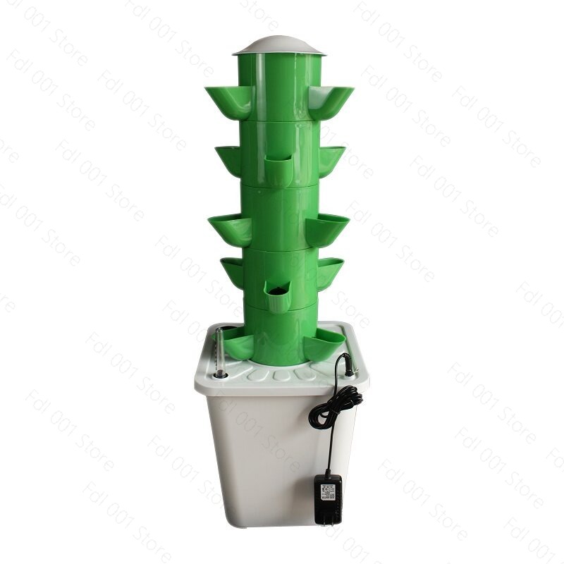 ระบบปลูกผักไฮโดรโปนิกส์แบบแนวต - Vertical Planter Tower บทวิจารณ์และราคา