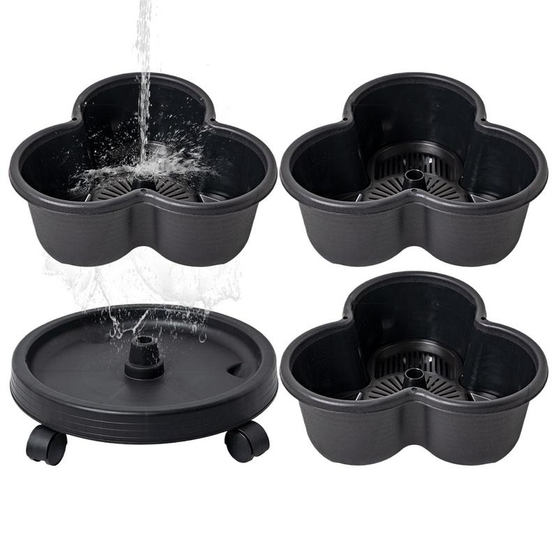4 ชิ้น/เซ็ต STACKABLE แนวตั้งด - Vertical Planter Tower บทวิจารณ์และราคา