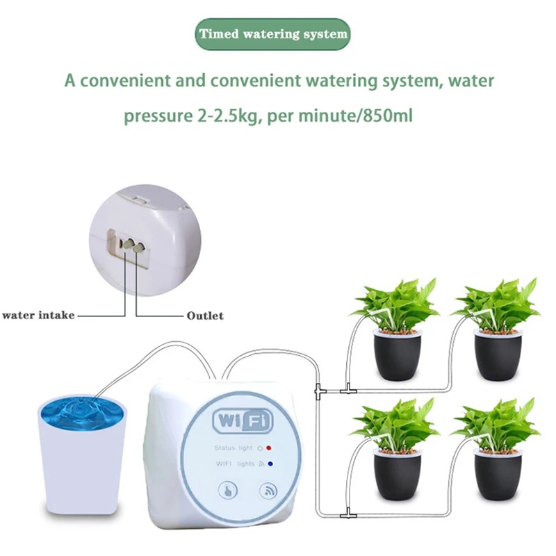 Wifi Lazy รดน้ําอัตโนมัติชุดปร - Smart Garden Iot บทวิจารณ์และราคา