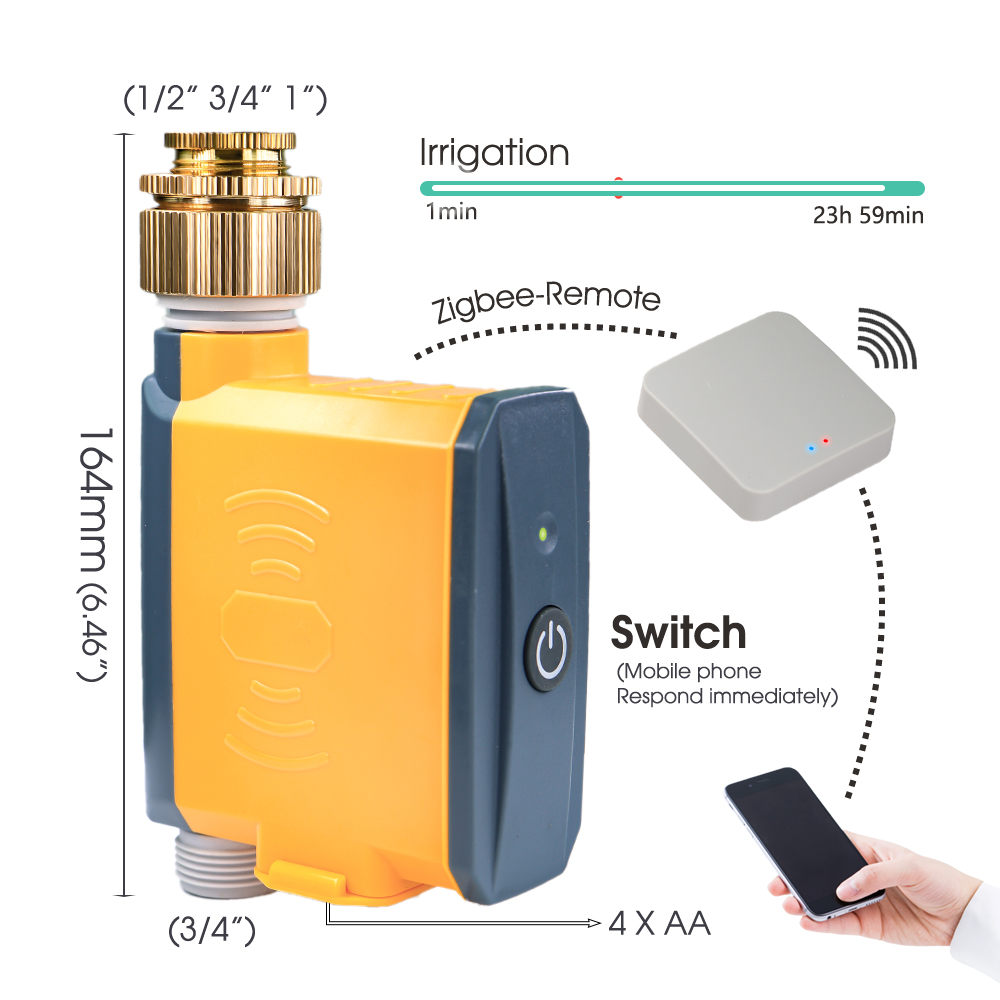 ชุดระบบน้ำหยดอัตโนมัติ Zigbee  - Smart Garden Iot บทวิจารณ์และราคา